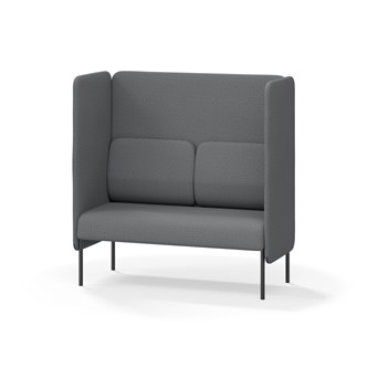 Adapt 120 sohva, korkea selkänoja, sivupaneeleilla, ik 45, K 128