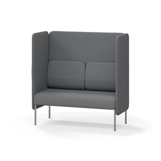 Adapt 120 sohva, korkea selkänoja, sivupaneeleilla, ik 45, K 128
