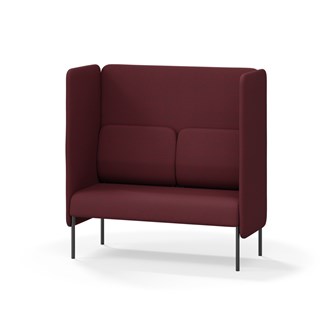 Adapt 120 sohva, korkea selkänoja, sivupaneeleilla, ik 45, K 128