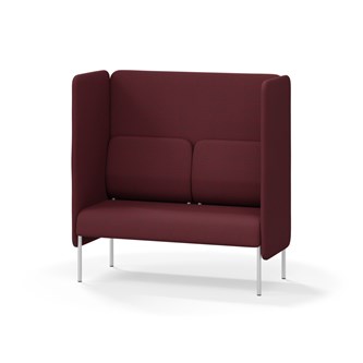 Adapt 120 sohva, korkea selkänoja, sivupaneeleilla, ik 45, K 128