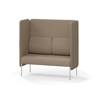 Adapt 120 sohva, korkea selkänoja, sivupaneeleilla, ik 45, K 128