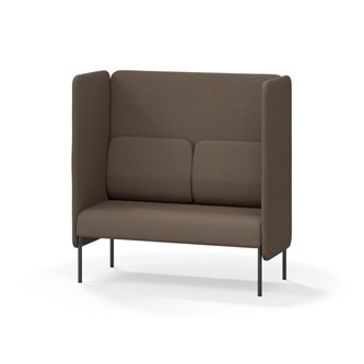 Adapt 120 sohva, korkea selkänoja, sivupaneeleilla, ik 45, K 128