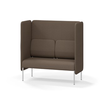 Adapt 120 sohva, korkea selkänoja, sivupaneeleilla, ik 45, K 128