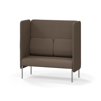 Adapt 120 sohva, korkea selkänoja, sivupaneeleilla, ik 45, K 128