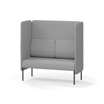 Adapt 120 sohva, korkea selkänoja, sivupaneeleilla, ik 45, K 128