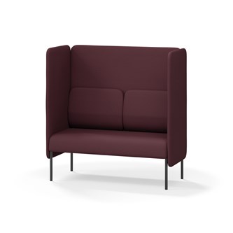Adapt 120 sohva, korkea selkänoja, sivupaneeleilla, ik 45, K 128