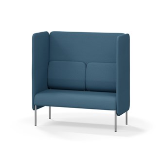 Adapt 120 sohva, korkea selkänoja, sivupaneeleilla, ik 45, K 128