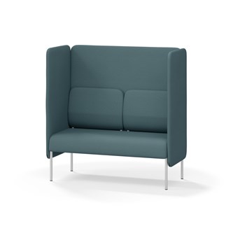 Adapt 120 sohva, korkea selkänoja, sivupaneeleilla, ik 45, K 128