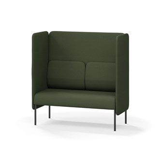 Adapt 120 sohva, korkea selkänoja, sivupaneeleilla, ik 45, K 128