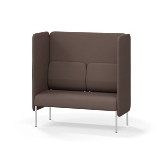 Adapt 120 sohva, korkea selkänoja, sivupaneeleilla, ik 45, K 128