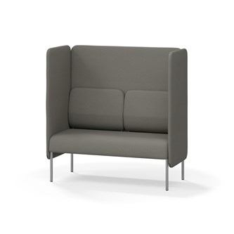 Adapt 120 sohva, korkea selkänoja, sivupaneeleilla, ik 45, K 128