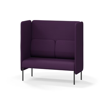 Adapt 120 sohva, korkea selkänoja, sivupaneeleilla, ik 45, K 128