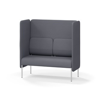 Adapt 120 sohva, korkea selkänoja, sivupaneeleilla, ik 45, K 128