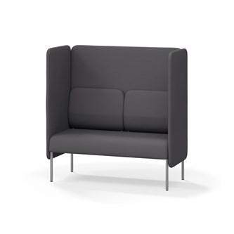 Adapt 120 sohva, korkea selkänoja, sivupaneeleilla, ik 45, K 128