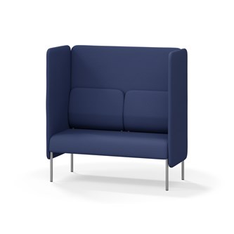 Adapt 120 sohva, korkea selkänoja, sivupaneeleilla, ik 45, K 128