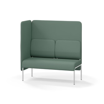 Adapt 120 sohva, korkea selkänoja, sivupaneeli oikealla, ik 45, K 128