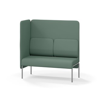 Adapt 120 sohva, korkea selkänoja, sivupaneeli oikealla, ik 45, K 128