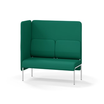 Adapt 120 sohva, korkea selkänoja, sivupaneeli oikealla, ik 45, K 128