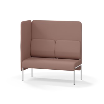 Adapt 120 sohva, korkea selkänoja, sivupaneeli oikealla, ik 45, K 128