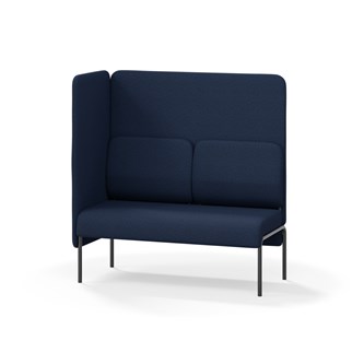 Adapt 120 sohva, korkea selkänoja, sivupaneeli oikealla, ik 45, K 128