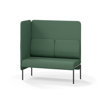 Adapt 120 sohva, korkea selkänoja, sivupaneeli oikealla, ik 45, K 128