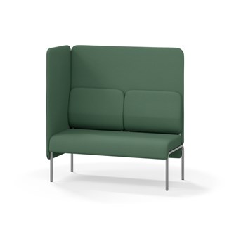 Adapt 120 sohva, korkea selkänoja, sivupaneeli oikealla, ik 45, K 128