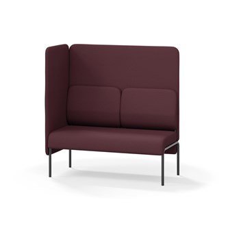 Adapt 120 sohva, korkea selkänoja, sivupaneeli oikealla, ik 45, K 128