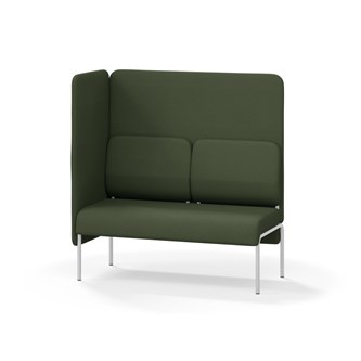Adapt 120 sohva, korkea selkänoja, sivupaneeli oikealla, ik 45, K 128