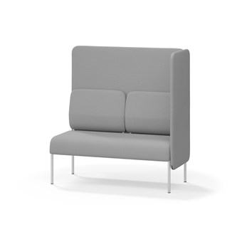 Adapt 120 sohva, korkea selkänoja, sivupaneeli vasemmalla, ik 45, K 128