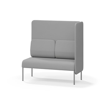 Adapt 120 sohva, korkea selkänoja, sivupaneeli vasemmalla, ik 45, K 128