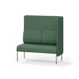 Adapt 120 sohva, korkea selkänoja, sivupaneeli vasemmalla, ik 45, K 128
