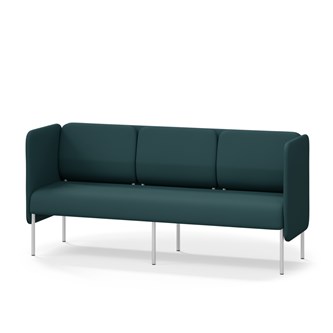 Adapt 180 sohva, matala selkänoja, sivupaneeleilla, ik 45, K 88