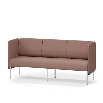 Adapt 180 sohva, matala selkänoja, sivupaneeleilla, ik 45, K 88