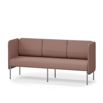 Adapt 180 sohva, matala selkänoja, sivupaneeleilla, ik 45, K 88