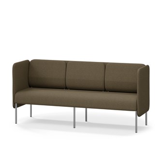Adapt 180 sohva, matala selkänoja, sivupaneeleilla, ik 45, K 88