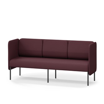 Adapt 180 sohva, matala selkänoja, sivupaneeleilla, ik 45, K 88