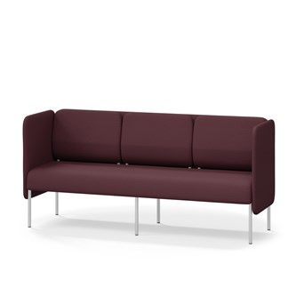 Adapt 180 sohva, matala selkänoja, sivupaneeleilla, ik 45, K 88
