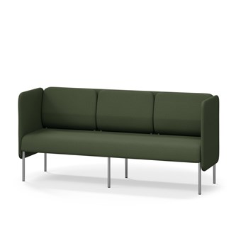 Adapt 180 sohva, matala selkänoja, sivupaneeleilla, ik 45, K 88