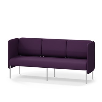 Adapt 180 sohva, matala selkänoja, sivupaneeleilla, ik 45, K 88