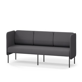 Adapt 180 sohva, matala selkänoja, sivupaneeleilla, ik 45, K 88