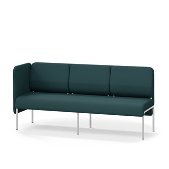 Adapt 180 sohva, matala selkänoja, sivupaneeli oikealla, ik 45, K 88
