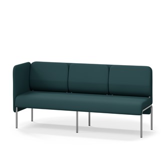 Adapt 180 sohva, matala selkänoja, sivupaneeli oikealla, ik 45, K 88