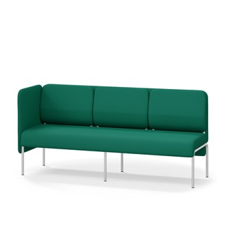 Adapt 180 sohva, matala selkänoja, sivupaneeli oikealla, ik 45, K 88