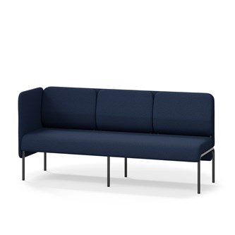 Adapt 180 sohva, matala selkänoja, sivupaneeli oikealla, ik 45, K 88