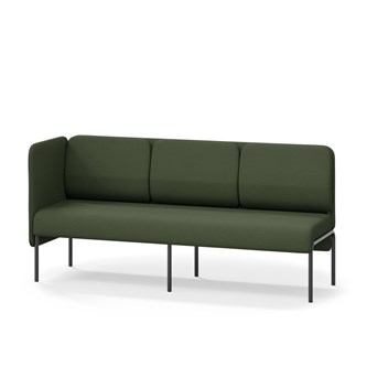 Adapt 180 sohva, matala selkänoja, sivupaneeli oikealla, ik 45, K 88