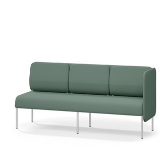 Adapt 180 sohva, matala selkänoja, sivupaneeli vasemmalla, ik 45, K 88