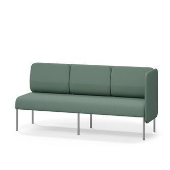 Adapt 180 sohva, matala selkänoja, sivupaneeli vasemmalla, ik 45, K 88