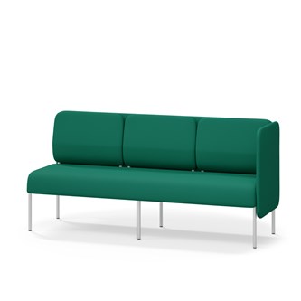 Adapt 180 sohva, matala selkänoja, sivupaneeli vasemmalla, ik 45, K 88