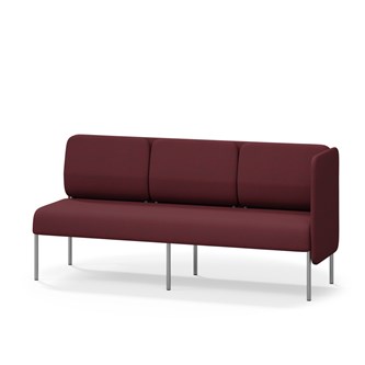 Adapt 180 sohva, matala selkänoja, sivupaneeli vasemmalla, ik 45, K 88