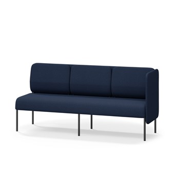 Adapt 180 sohva, matala selkänoja, sivupaneeli vasemmalla, ik 45, K 88